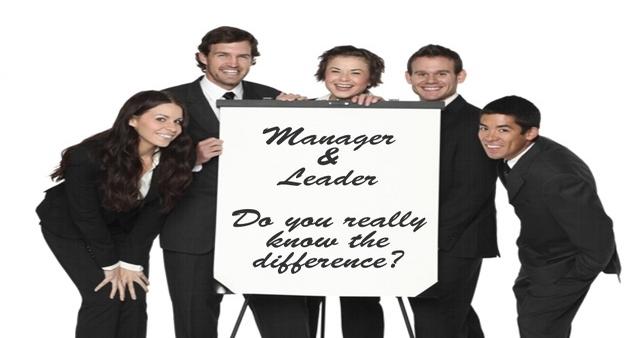 Differences between a manager and a leader